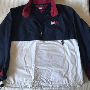 Tommy half zip windbreaker